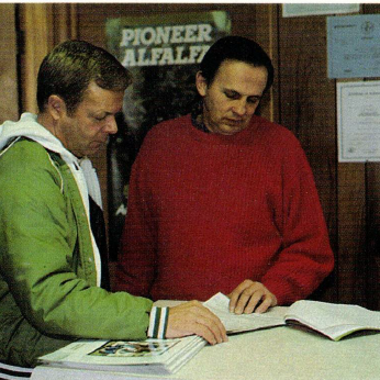 Ken Reesor and Dennis Faubert in 1988